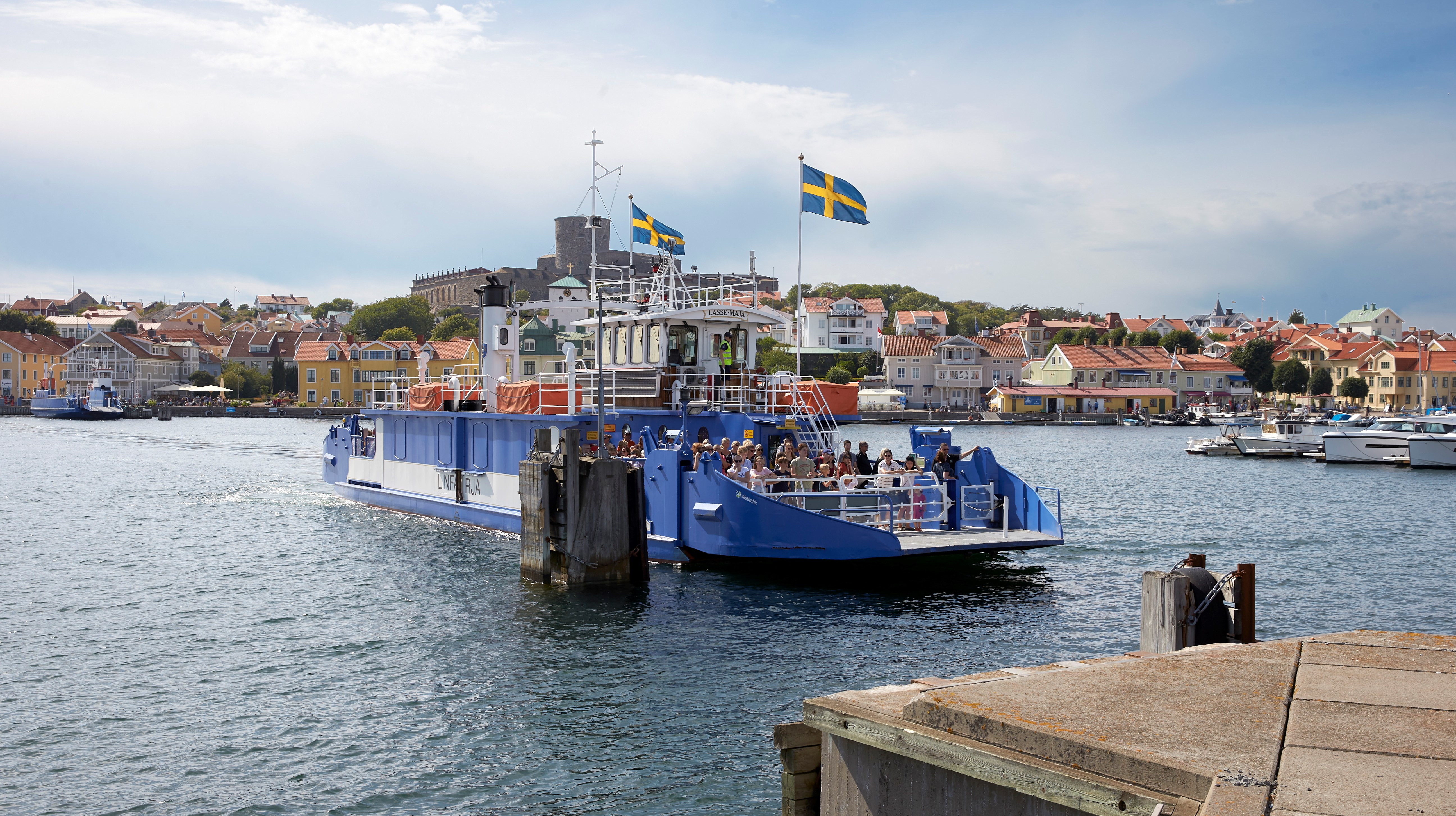 Marstrand - Koön
u000dLinfärjan